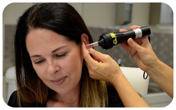 Fül betegségek kezelése safe laser